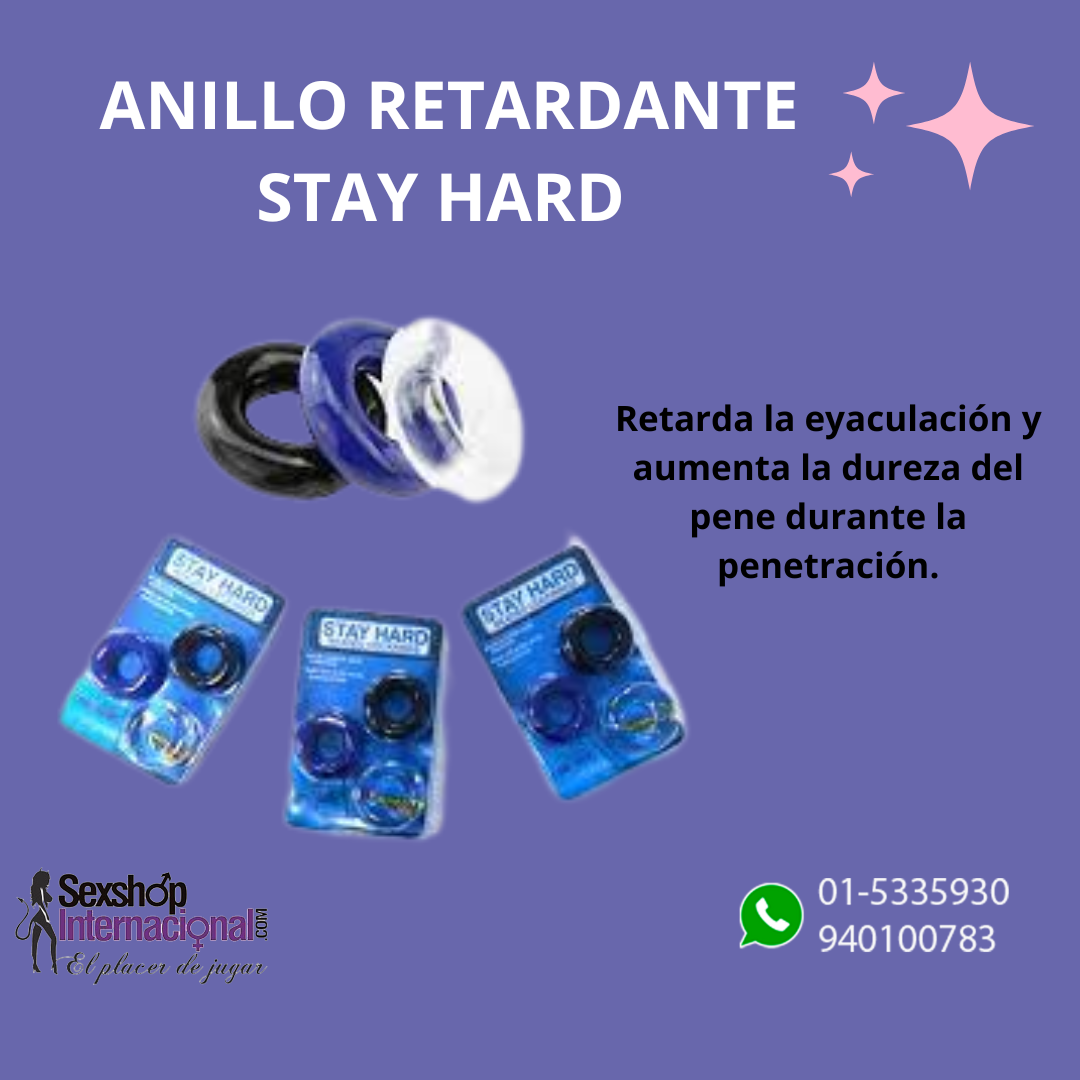 ANILLO RETARDANTE STAY HARD